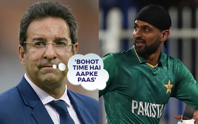 Wasim Akram Gives Brutal Reply To Fan For You Didn T Pick Shoaib Malik