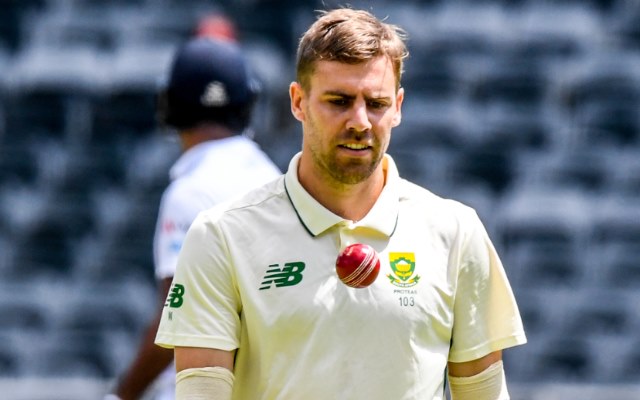  SA vs IND: Anrich Nortje ruled out of Test series owing to injury