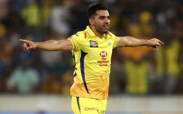  Reports – Massive setback for Chennai as Deepak Chahar likely to miss majority of Indian T20 League