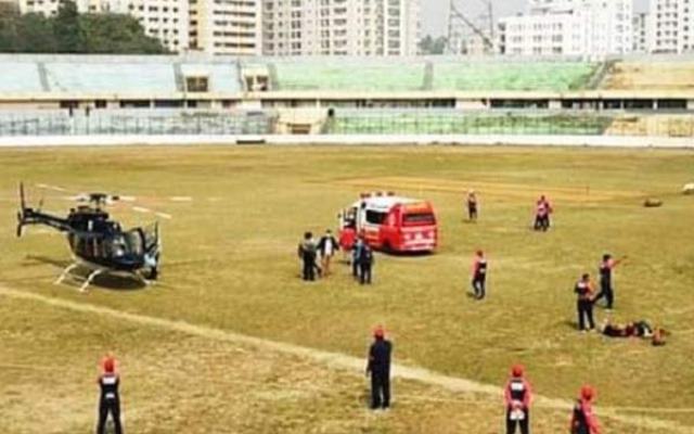  BPL: Chaos in Chattogram as Andre Russell, Tamim Iqbal stunned by sudden chopper landing