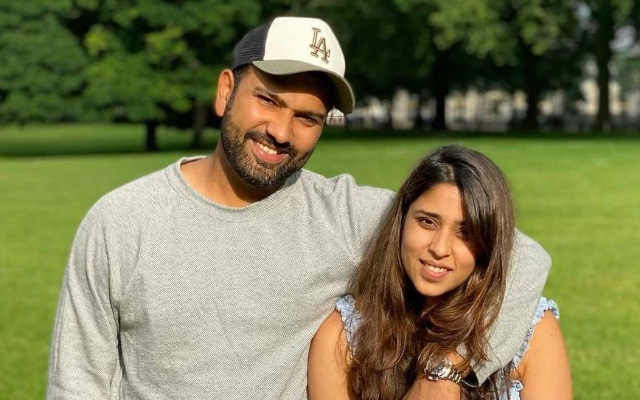  ‘Can you call me back please’:  Ritika Sajdeh’s reply on Rohit Sharma’s Instagram post leaves fans in splits