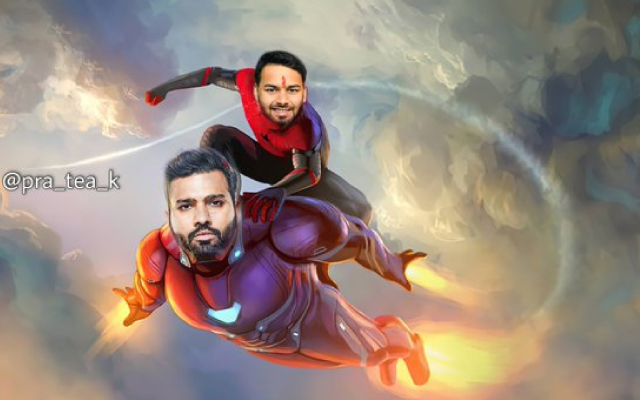  ‘Spiderman with Ironman’: Fans flood Twitter with memes as Rishabh Pant opens for India in second ODI