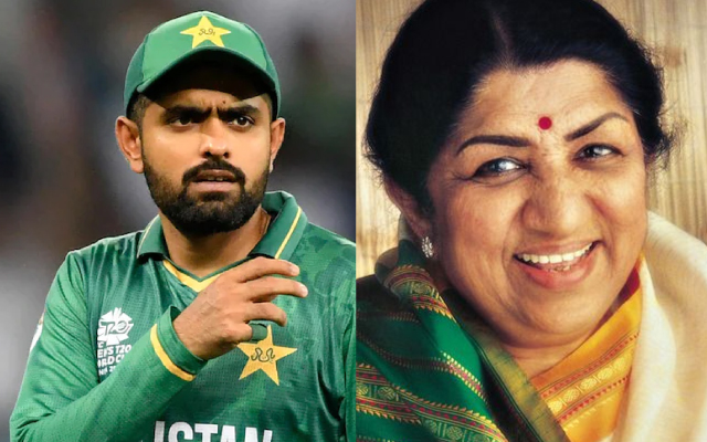  Babar Azam pays tribute to Late Lata Mangeshkar