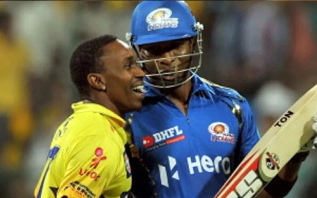  Dwayne Bravo clean bowls Kieron Pollard with a hilarious troll