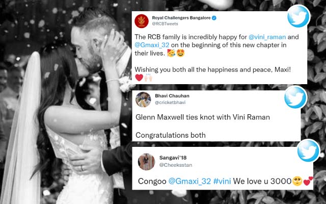  Twitter can’t keep calm as Glenn Maxwell gets married to long term girlfriend