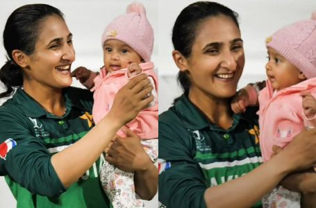 Watch: Bismah Maroof plays with daughter after win over West Indies, adorable video goes viral