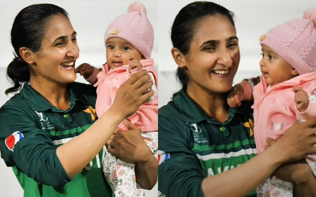  Watch: Bismah Maroof plays with daughter after win over West Indies, adorable video goes viral