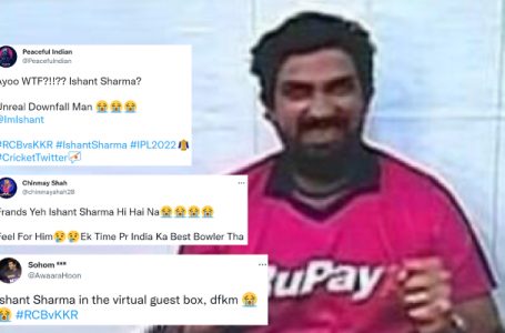 ‘Ek time pr India ka best bowler tha’ – Twitter in disbelief as Ishant Sharma appears in virtual guest box