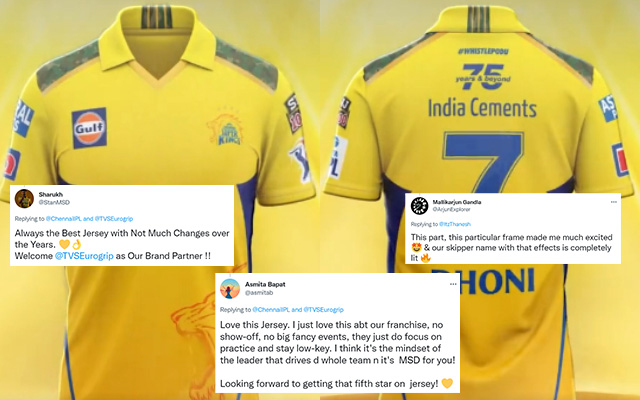  ‘Yellove Forever’ – Twitter goes berserk as Chennai unveil new jersey
