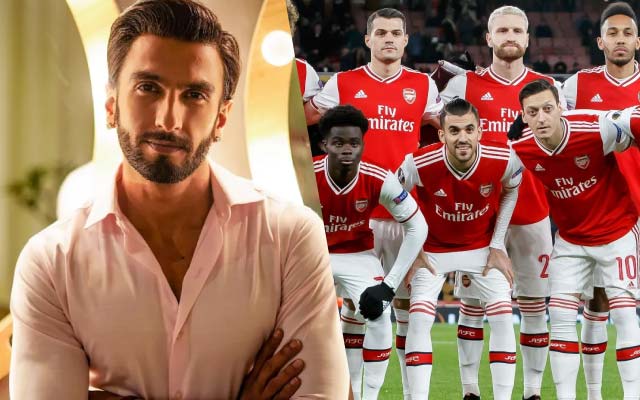  Ranveer Singh opens up on Arsenal’s gloomy days and why he still supported the club