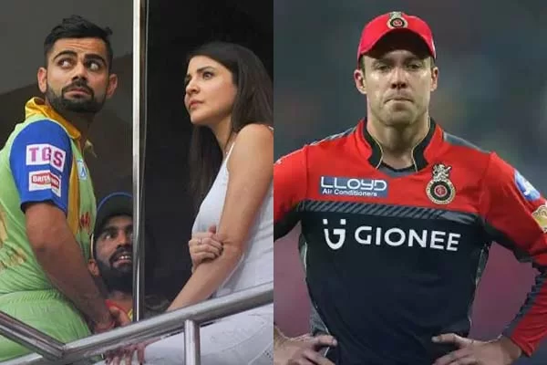  Virat Kohli reveals Anushka Sharma’s reaction to AB de Villiers’ retirement