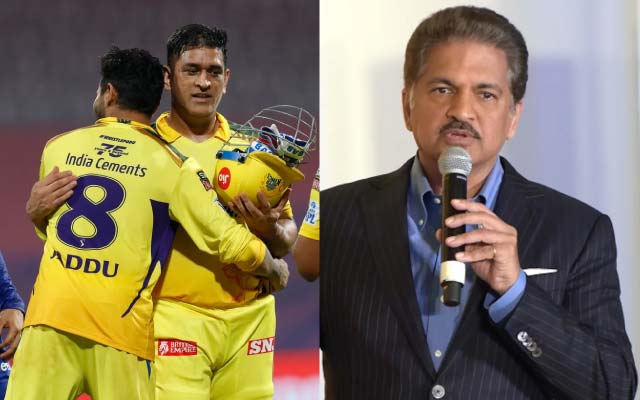  ‘I’m glad we have the letters MAHI in Mahi-ndra!’: Anand Mahindra after MS Dhoni’s stellar show against Mumbai