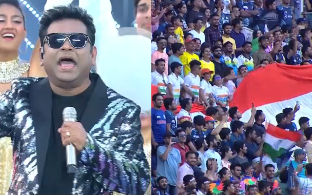  Watch: Goosebumps! More than 1 lakh fans sing ‘Vande Mataram’ at Narendra Modi Stadium, video goes viral in no time