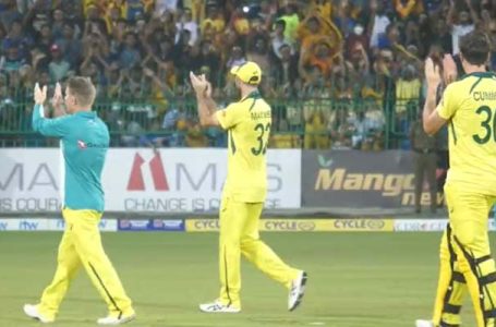 ‘Thank You Australia’- Sri Lankan fans show their gratitude to Australia after the fifth ODI