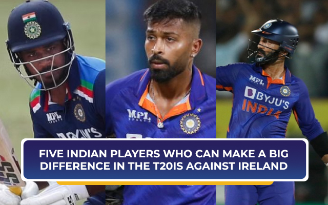 Five Indian Players Who Can Make A Big Difference In The T20Is Against ...