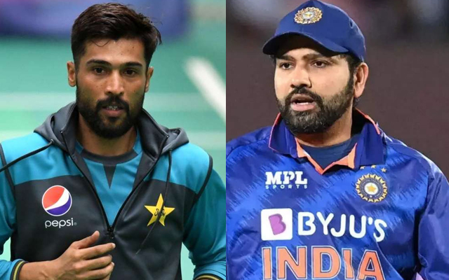 Mohammad Amir responds to Rohit Sharma’s comment about him being an ordinary bowler
