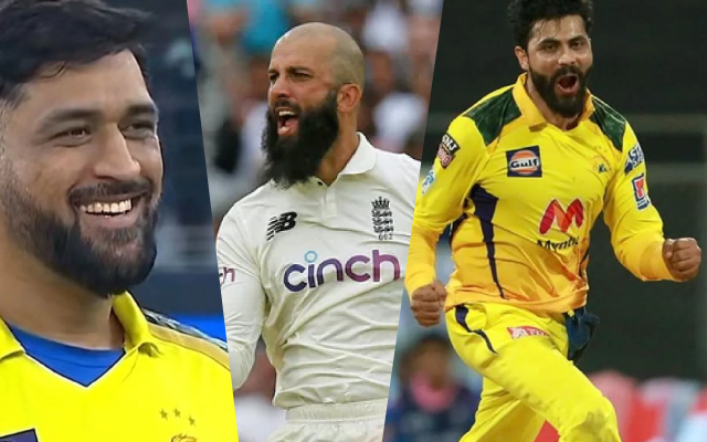  Moeen Ali feels that there’s not much difference between MS Dhoni and Ravindra Jadeja