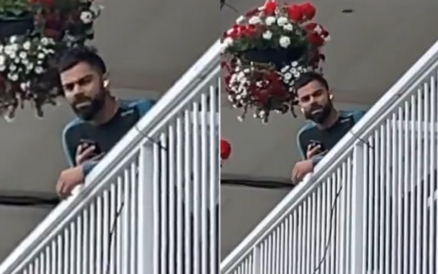  Watch: Virat Kohli gets angry after Kamlesh Nagarkoti suffers abuse during the warm-up match