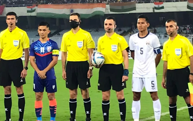  Watch: Cambodian players left frustrated after the Indian National anthem got played instead of theirs