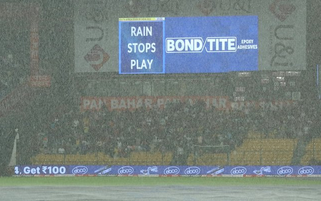  ‘Rain plays spoilsport’ – Twitter goes berserk as the fifth T20I between India and South Africa abandoned due to rain