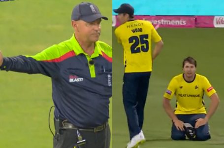 Watch: Hampshire Hawks’ Celebration Got Cut Short As Umpire Signalled A Late No-Ball In The Final