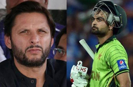 Shahid Afridi And Ahmed Shehzad Involved In A Heated Discussion