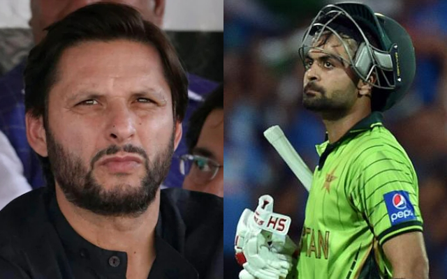  Shahid Afridi And Ahmed Shehzad Involved In A Heated Discussion
