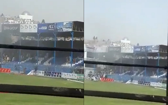  Watch: Big Explosion Happened During Shpageeza Cricket League In Kabul, Video Goes Viral