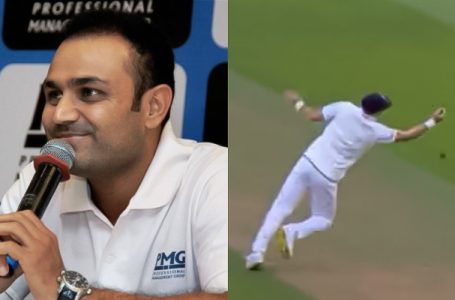 “Why Is He Not Removed From The Panel?” – Fans Fume After Virender Sehwag Mocks James Anderson By Calling Him “Bujurg”