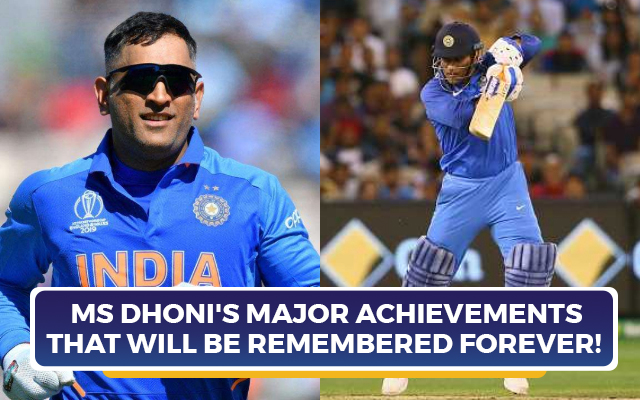 All The Achievements That Made MS Dhoni The Greatest Ever In Indian ...