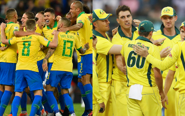 Brazil and Australia