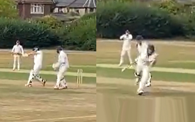  Watch: Umpires signals a wide but batter hilariously gets out caught behind