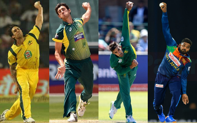  10 Prominent Pair Of Bowlers Who Have Surprisingly Similar Bowling Actions In International Cricket