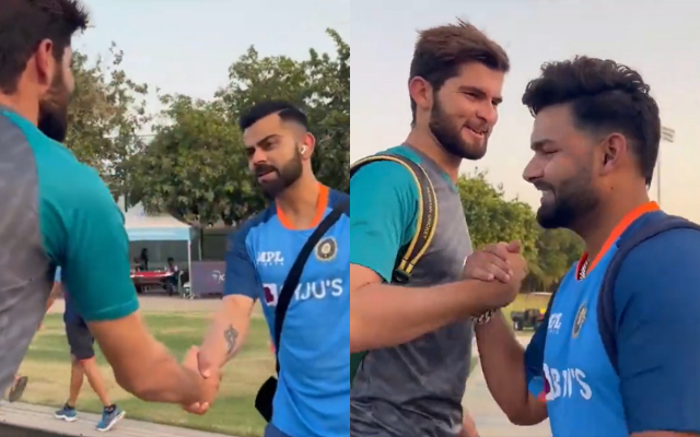  Watch: India And Pakistan Cricketers Meet And Greet Each Other Ahead Of Asia Cup 2022, Video Goes Viral