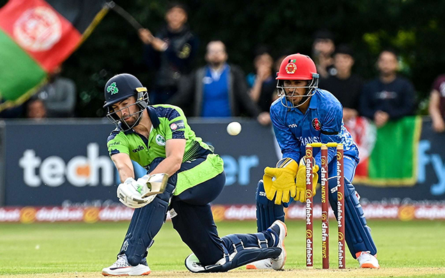  Andrew Balbirnie leads Ireland to a seven-wicket win in first T20I against Afghanistan