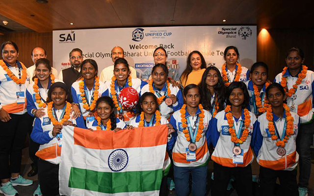  Special Olympics Bharat returns from the Unified Cup 2022 Detroit with a Bronze Medal