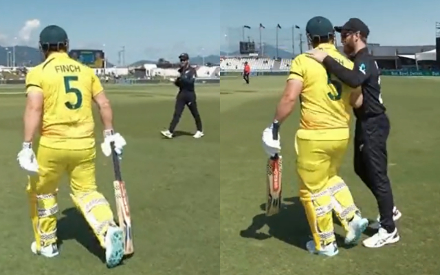  Watch: Aaron Finch Gets A Guard Of Honour From New Zealand In His Last ODI For Australia, Video Goes Viral