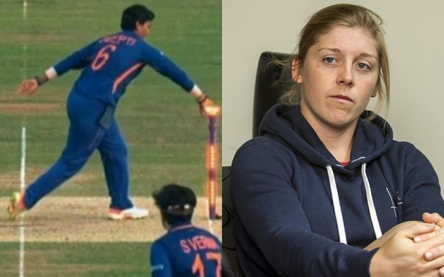  Heather Knight Comes Up With An Allegation Of Lying On Deepti Sharma Regarding Her Recent Comments