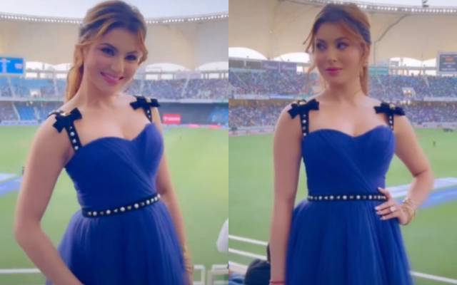  Watch: Urvashi Rautela Shares Her Presence Again In India vs Pakistan Game In The Asia Cup 2022, Post Goes Viral