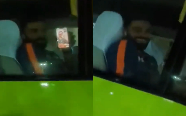  Virat Kohli Video Calls Anushka Sharma In The Team Bus And Shows It To Fans, Video Goes Viral