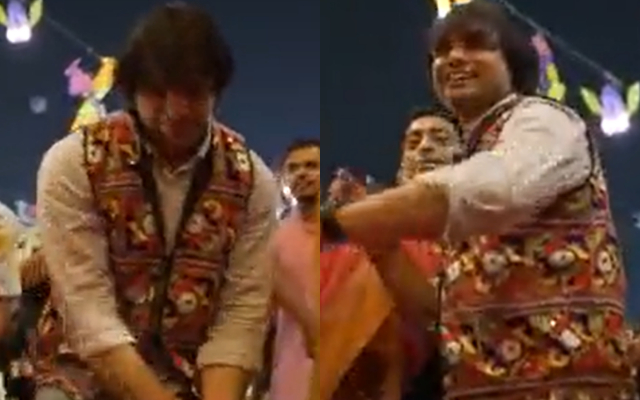  Watch: Neeraj Chopra Enjoys An Event In Vadodara With His Garba Moves, Video Goes Viral