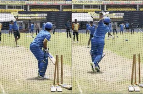 Watch: Sachin Tendulkar Comes Up With A Classy Lofted Drive In Nets During Road Safety World Series 2022