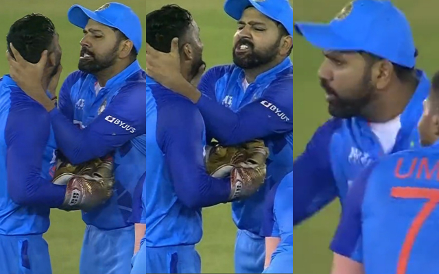  ‘Virat Kohli to yuhi badnaam tha, Asli Aggression to ismai hai’ – Fans Look Not Very Pleased With Rohit Sharma’s Aggressive Nature In The First T20I