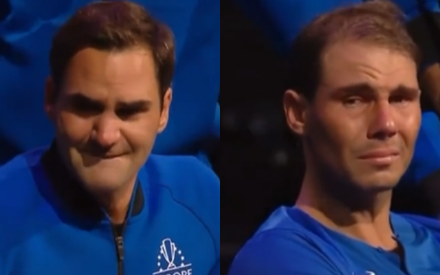  Watch: Roger Federer And Rafael Nadal In Tears After Their Laver Cup Game, Video Goes Viral
