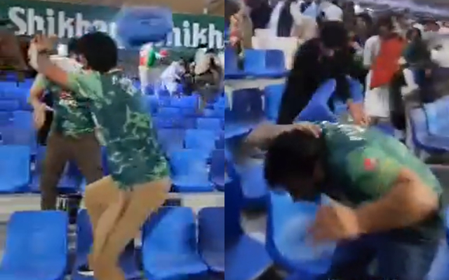  Watch: Afghanistan And Pakistan Fans Clash Destroys Properties Of Sharjah, Video Goes Viral