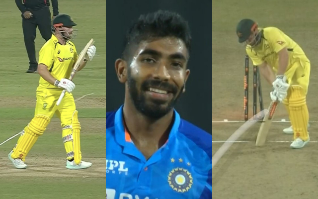  Watch: Aaron Finch Claps After Getting Out To A Vicious Yorker From Jasprit Bumrah In The Second T20I, Video Goes Viral