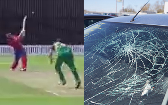  Watch: ‘Who the F*** hit this car’ – Car Owner Shouts After His Car Gets Shattered By A Six From Batter, Video Goes Viral