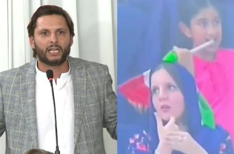 Shahid Afridi Opens Up The Reason Behind His Daughter Waving Indian Flag During Indo-Pak Clash