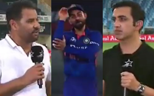  Watch: Waqar Younis Laughs Off When Gautam Gambhir Compared Some Indian Players With Virat Kohli During Asia Cup 2022
