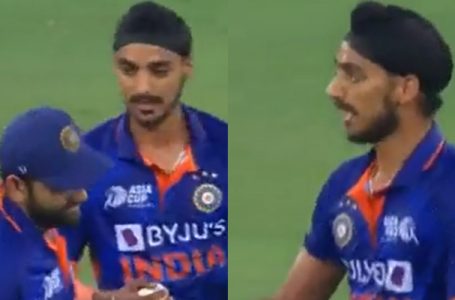 Watch: Fans Become Angry As Rohit Sharma Ignored Arshdeep Singh’s Suggestion In Last over Vs Sri Lanka, Video Goes Viral